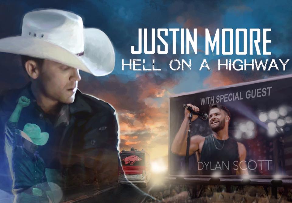 Country music singer Justin Moore will be coming to Shreveport next spring. (Source: Justin Moore/ Facebook)