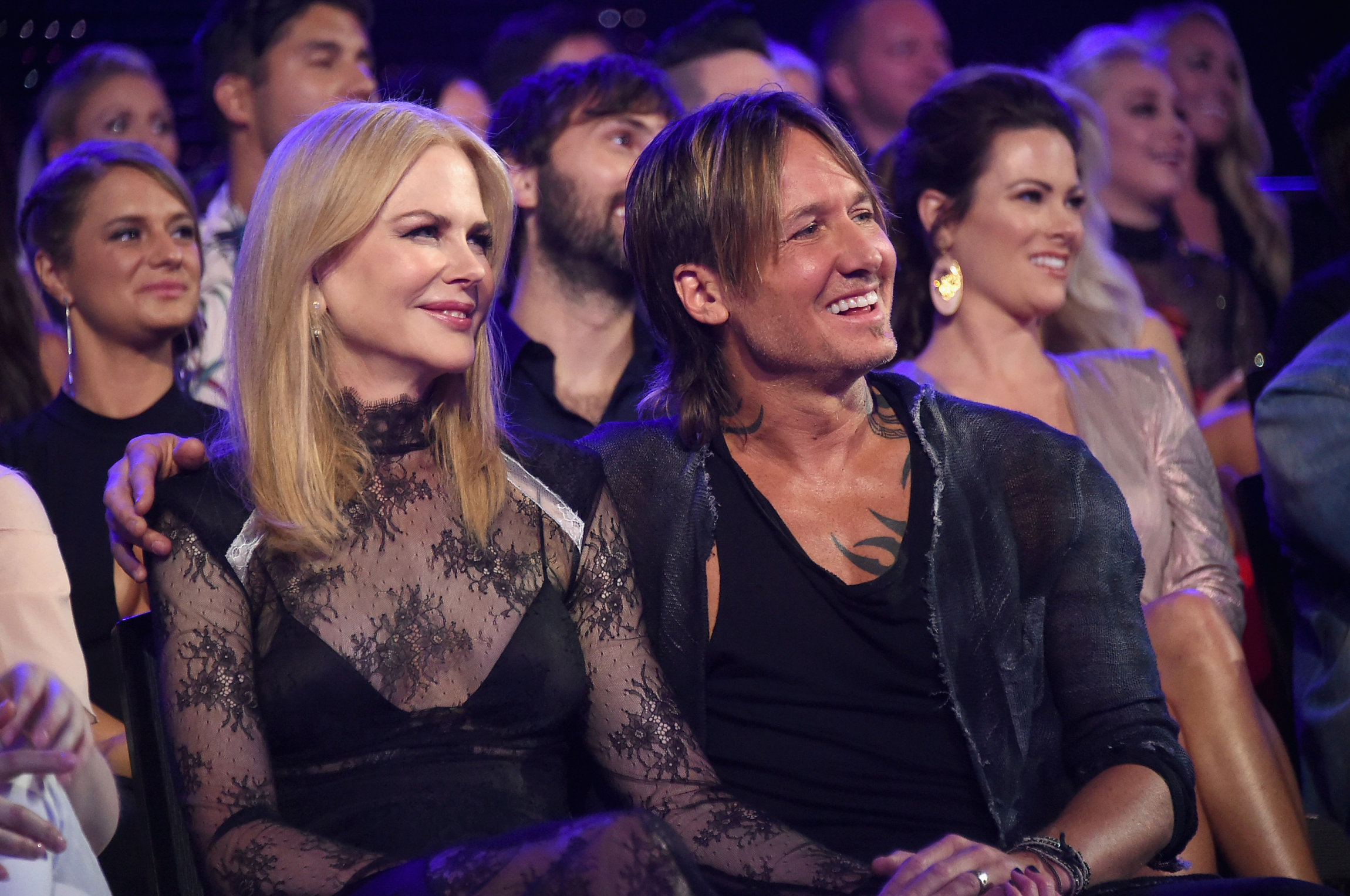 NASHVILLE, TN - JUNE 07: Actress Nicole Kidman and musician Keith Urban attend the 2017 CMT Music Awards at the Music City Center on June 6, 2017 in Nashville, Tennessee. (Photo by Mike Coppola/Getty Images for CMT)