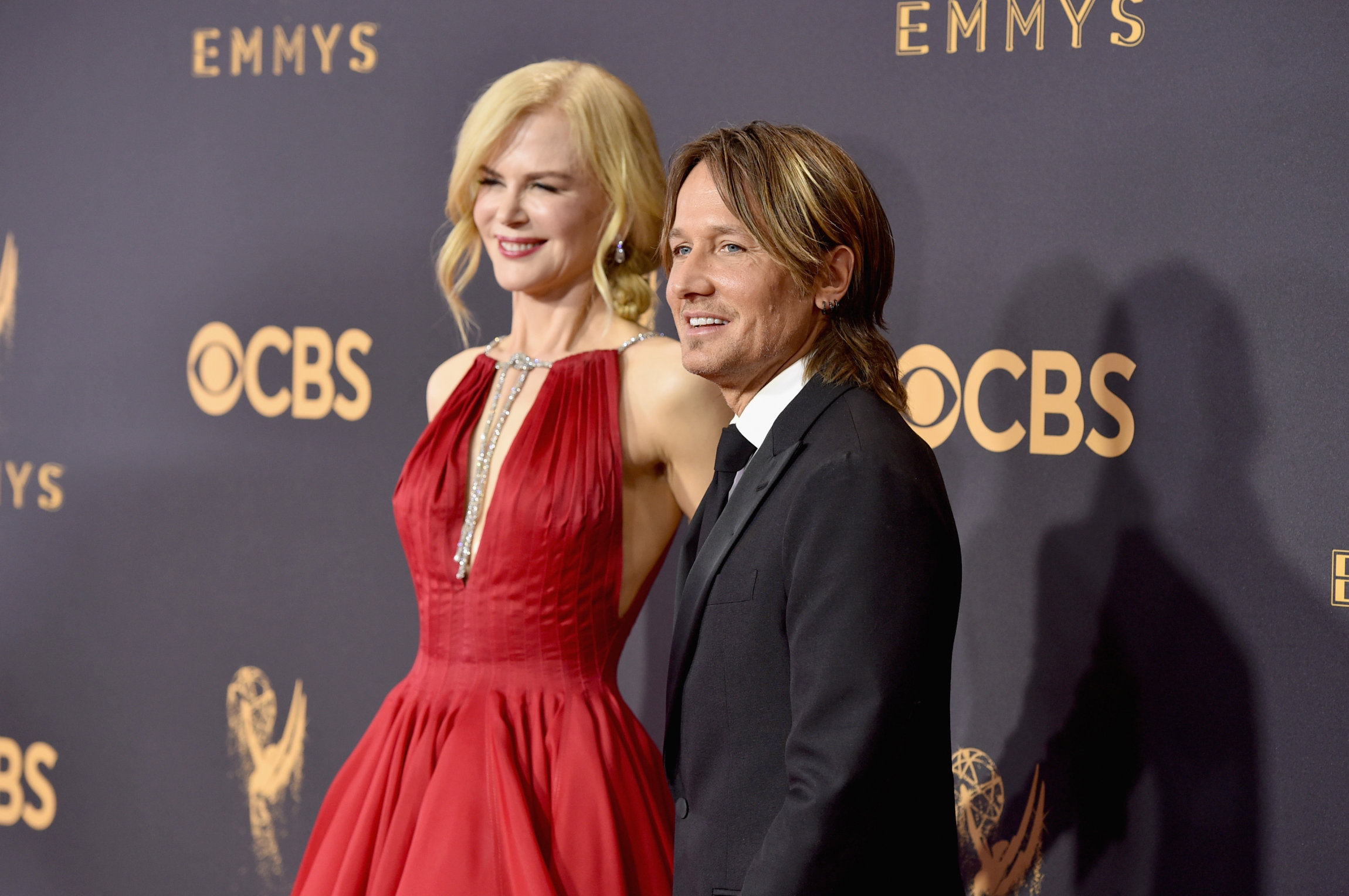 LOS ANGELES, CA - SEPTEMBER 17: Musician Keith Urban (R) and actor Nicole Kidman attend the 69th Annual Primetime Emmy Awards at Microsoft Theater on September 17, 2017 in Los Angeles, California. (Photo by John Shearer/WireImage)