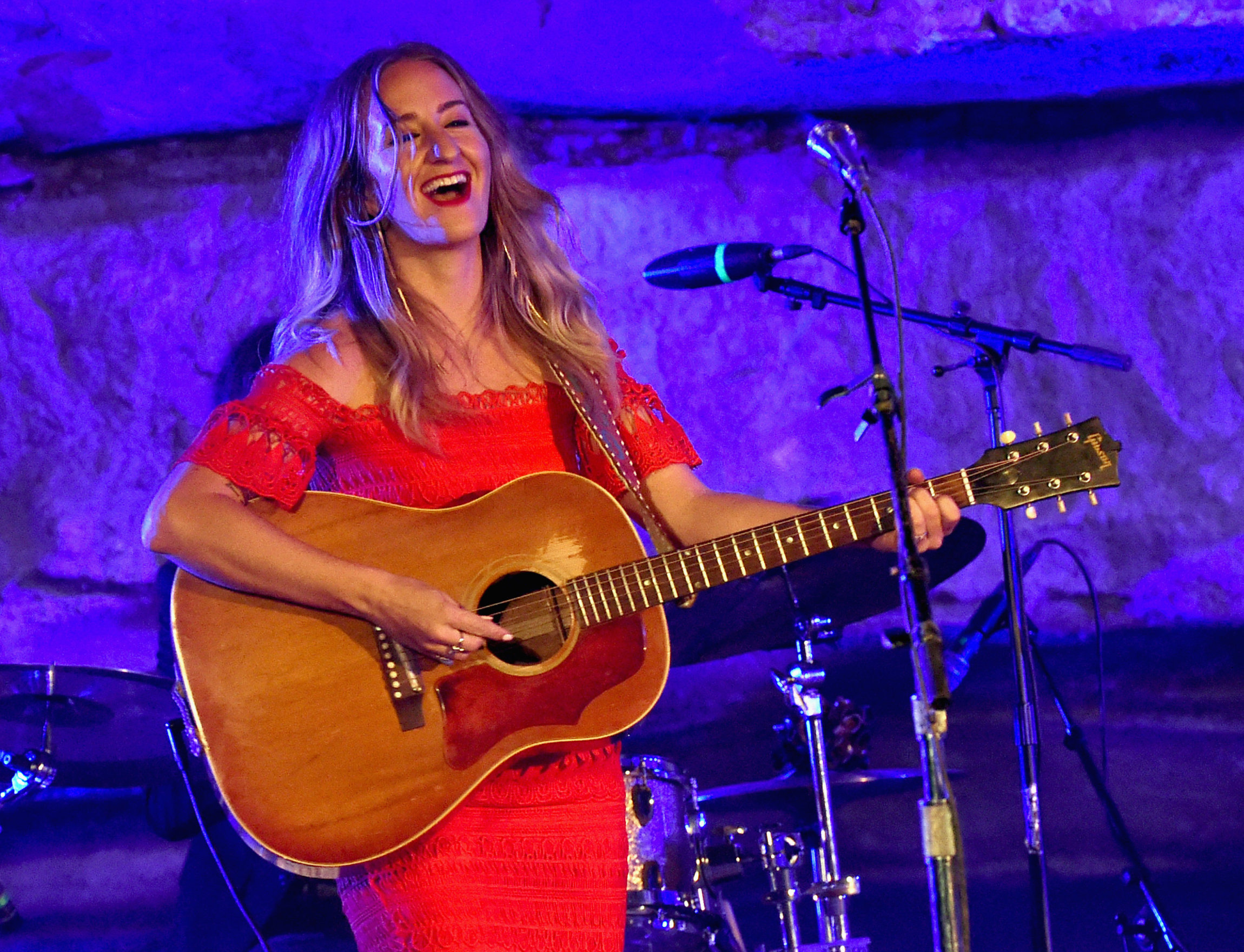 MCMINNVILLE, TN - SEPTEMBER 29: Singer/Songwriter Margo Price performs during Tennessee Tourism & Third Man Records 333 Feet Underground at Cumberland Caverns on September 29, 2017 in McMinnville, Tennessee. (Photo by Rick Diamond/Getty Images for Tennessee Tourism)