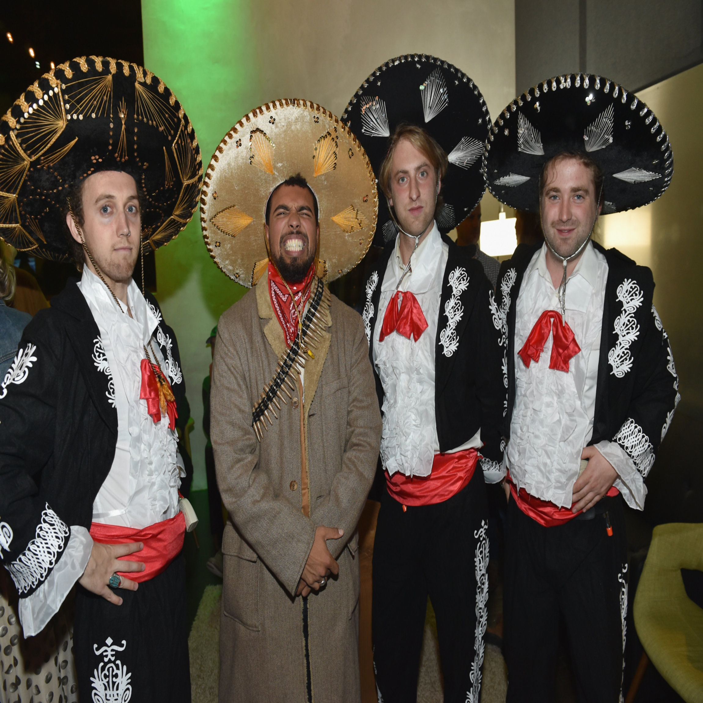 NASHVILLE, TN - OCTOBER 27: Taylor Thompson, Devon Gilfillian, Carson Cody and Johnathan Smalt attend the Xbox Halloween Gaming Event hosted by Brad Paisley and Kimberly Williams-Paisley at Ruby on October 27, 2017 in Nashville, Tennessee. (Photo by John Shearer/Getty Images for Xbox)