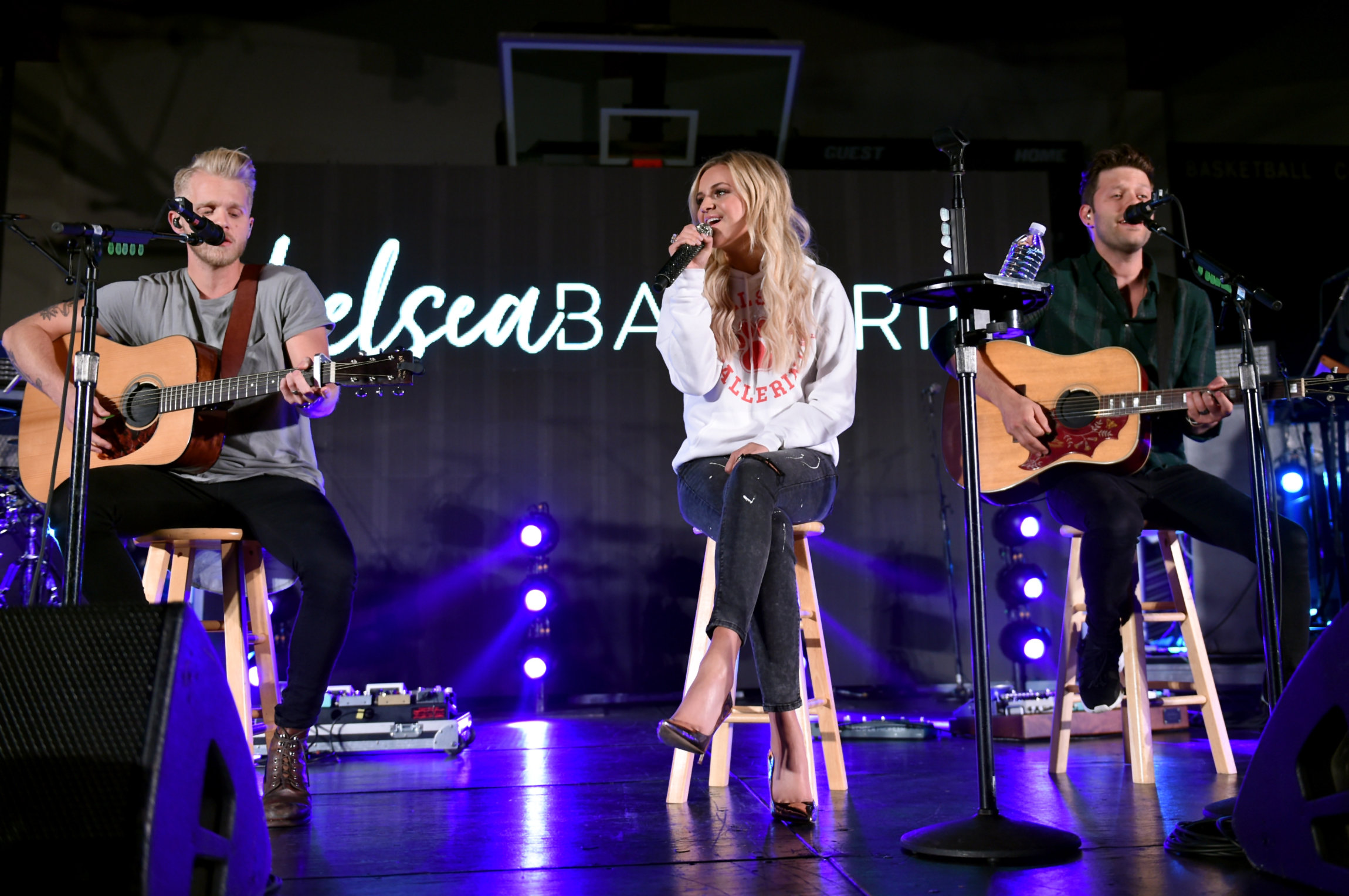 KNOXVILLE, TN - OCTOBER 28: Kelsea Ballerini performs for Central High School presented by the Tennessee Department of Tourist Development on October 28, 2017 in Knoxville, Tennessee. (Photo by John Shearer/Getty Images for Tennessee Department of Tourist Development)