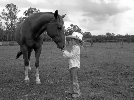 Courtney Smallwood first started riding show horse Hollywood Hitman at just four-years-old.