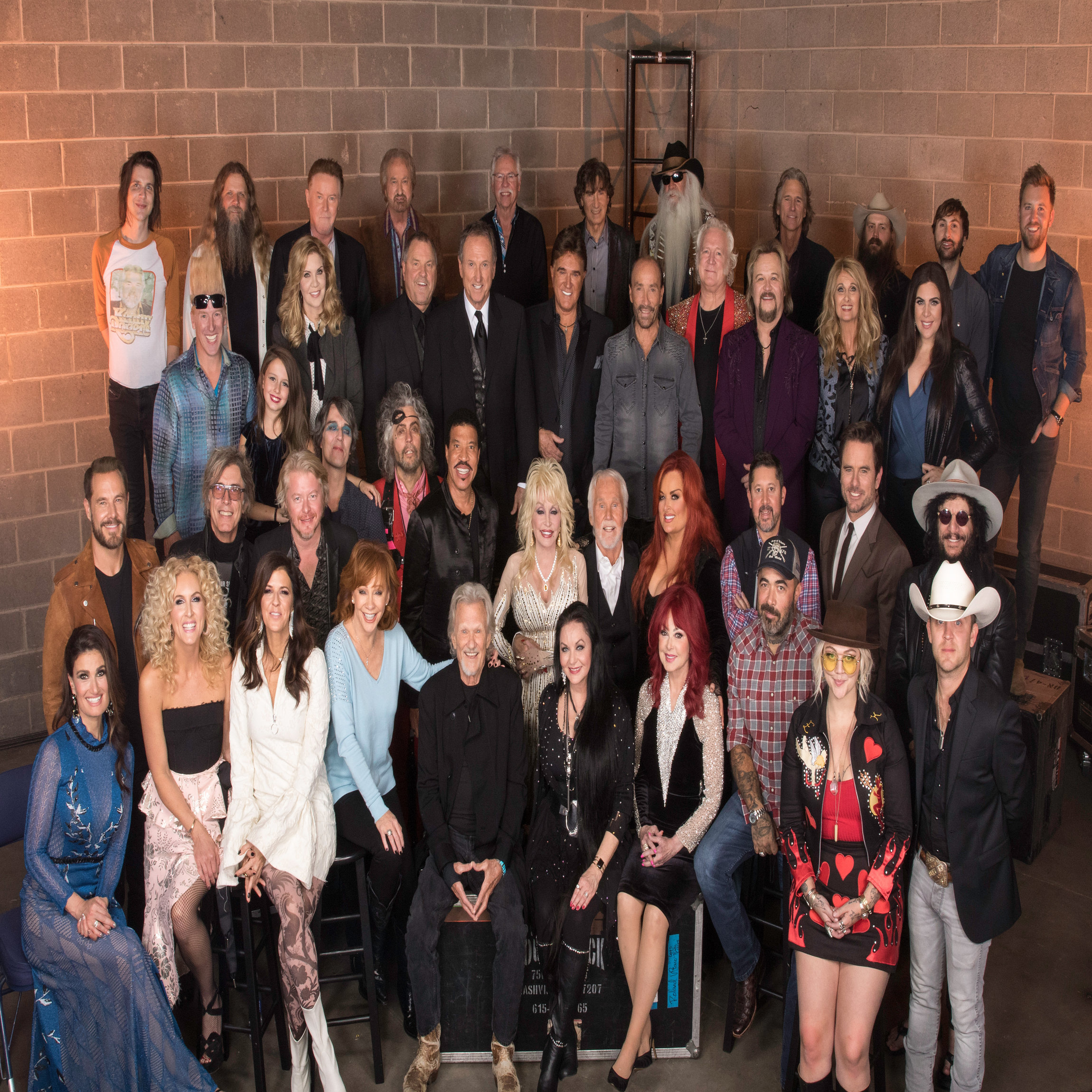 Kenny Rogers Tribute - Group Photo