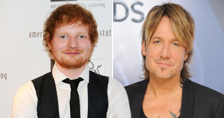 Ed Sheeran wades into Taylor Swift's territory by 'writing country song for Keith Urban'