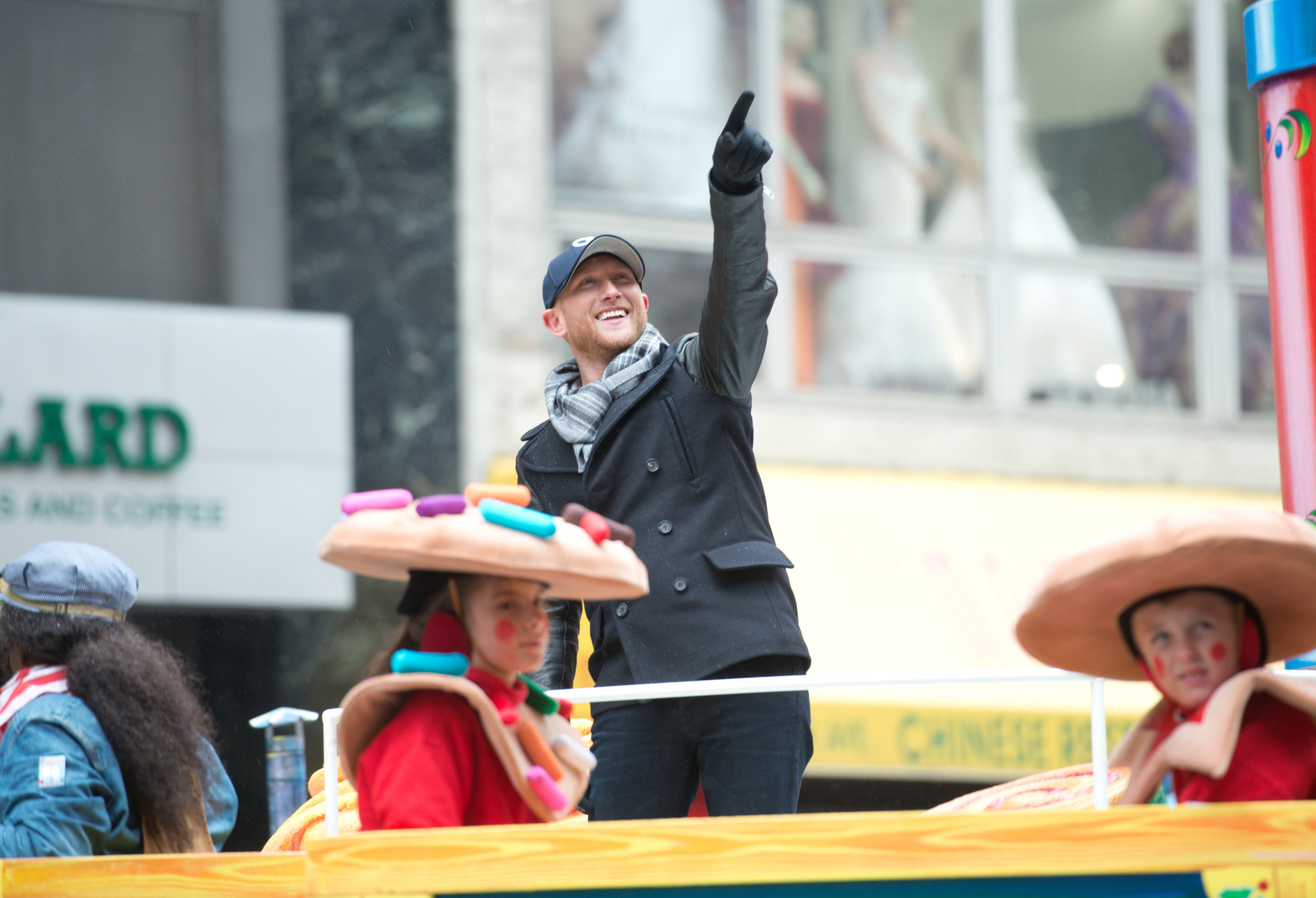 NEW YORK, NY - NOVEMBER 27: Cole Swindell attends the 88th Annual Macys Thanksgiving Day Parade at on November 27, 2014 in New York, New York. (Photo by Noam Galai/WireImage)