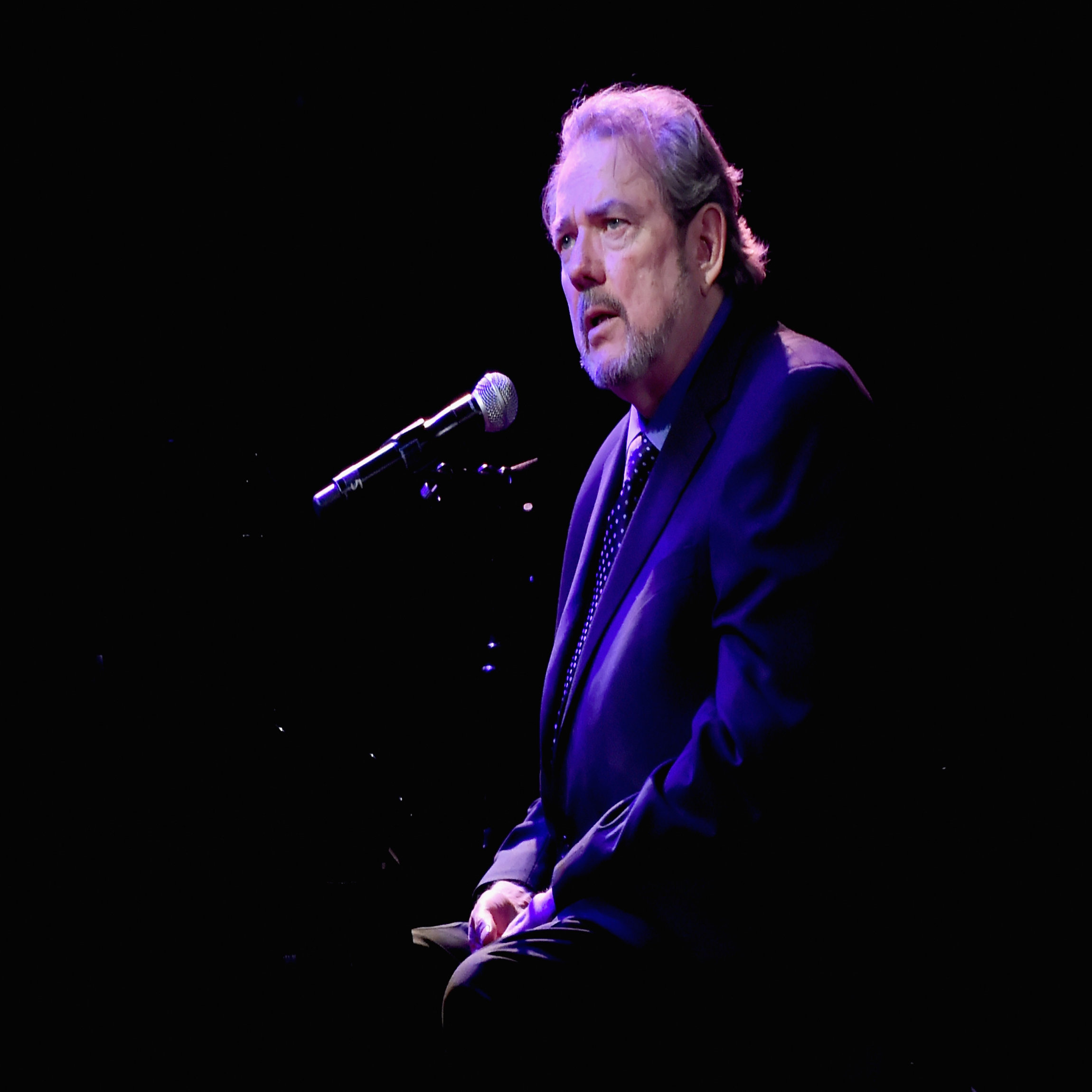 NASHVILLE, TN - NOVEMBER 06: Singer-songwriter Jimmy Webb performs onstage during the 55th annual ASCAP Country Music awards at the Ryman Auditorium on November 6, 2017 in Nashville, Tennessee. (Photo by Rick Diamond/Getty Images)