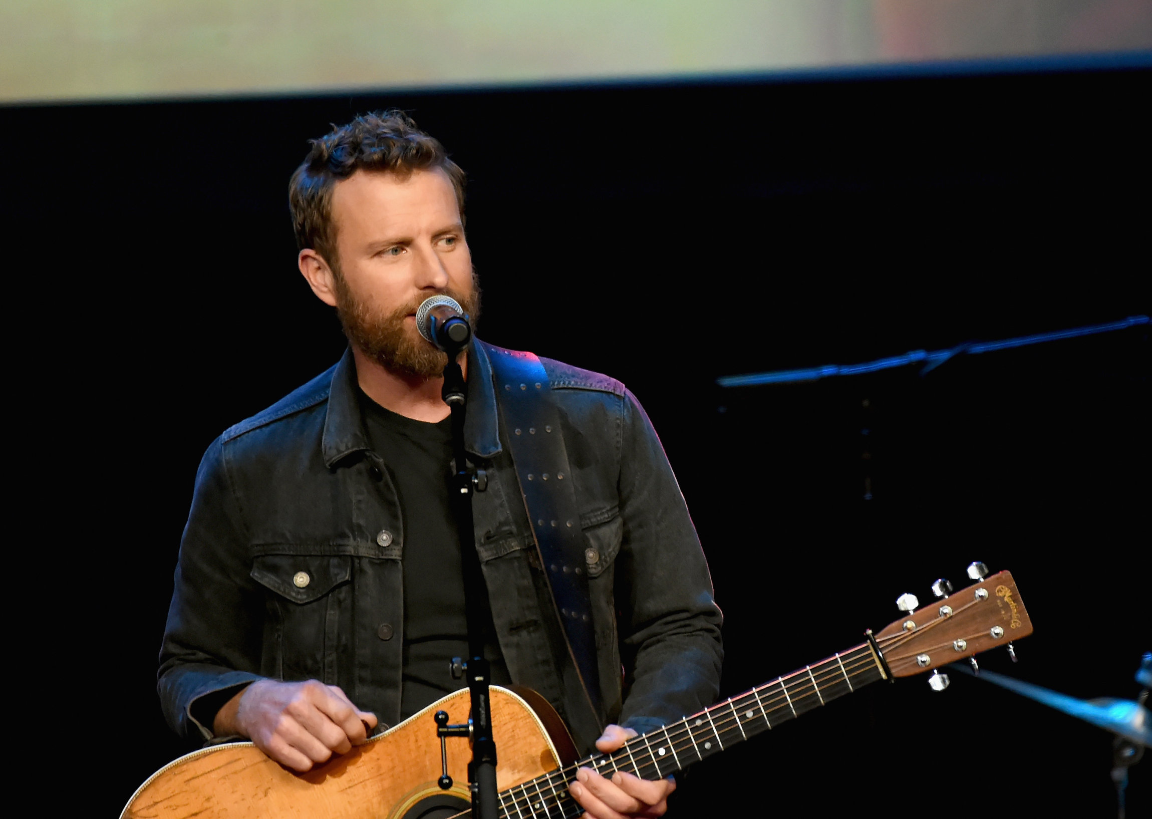 NASHVILLE, TN - NOVEMBER 06: Singer-songwriter Dierks Bentley performs onstage during the 55th annual ASCAP Country Music awards at the Ryman Auditorium on November 6, 2017 in Nashville, Tennessee. (Photo by Rick Diamond/Getty Images)