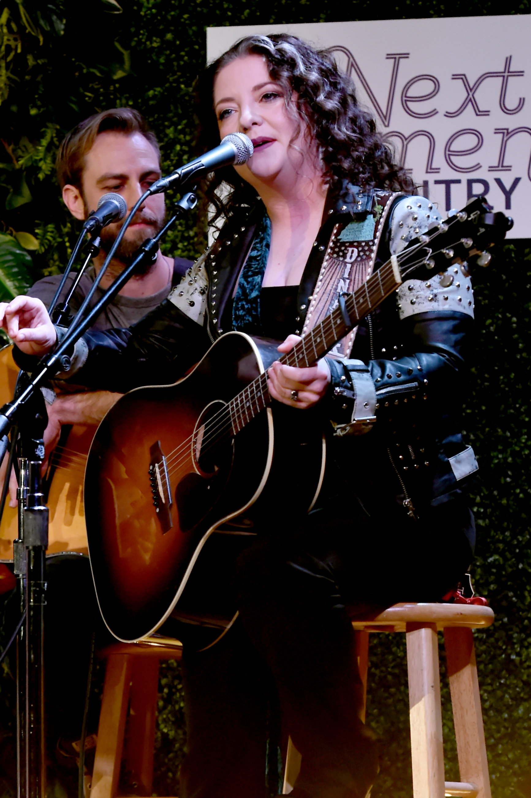 NASHVILLE, TN - NOVEMBER 07: Singer-songwriter Ashley McBryde performs onstage during the 2017 CMT Next Women Of Country Celebration at City Winery Nashville on November 7, 2017 in Nashville, Tennessee. (Photo by Rick Diamond/Getty Images for CMT)