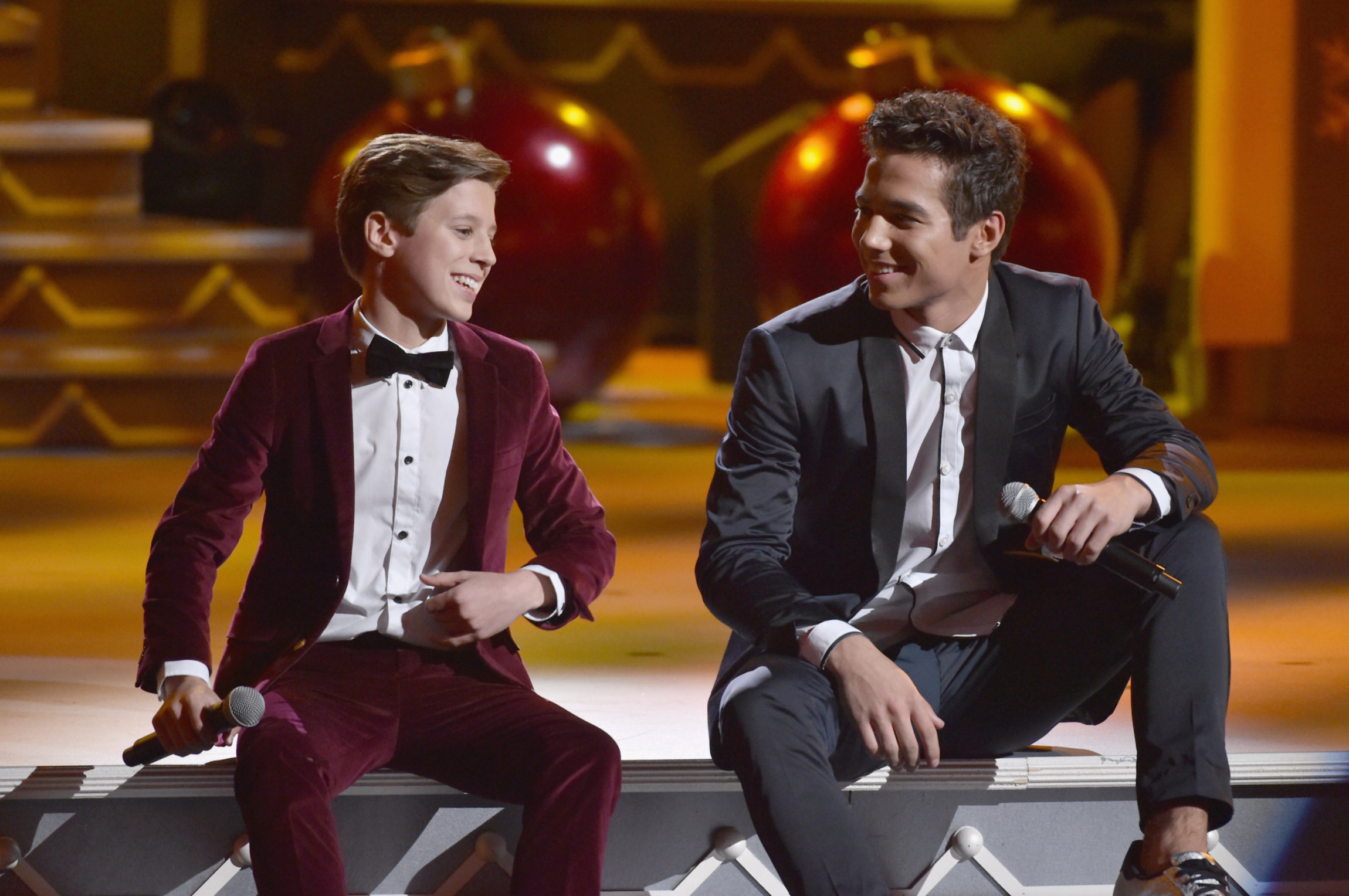 NASHVILLE, TN - NOVEMBER 14: Brody Clementi and Christian Clementi of musical group CB30 perform onstage for CMA 2017 Country Christmas at The Grand Ole Opry on November 14, 2017 in Nashville, Tennessee. (Photo by John Shearer/Getty Images,)