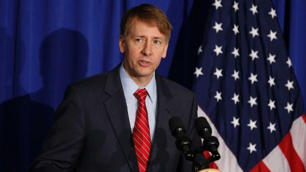 Consumer Financial Protection Bureau Director Richard Cordray speaks in Washington, October 17, 2014. REUTERS/Larry Downing (UNITED STATES - Tags: POLITICS BUSINESS) - GM1EAAI05RZ02