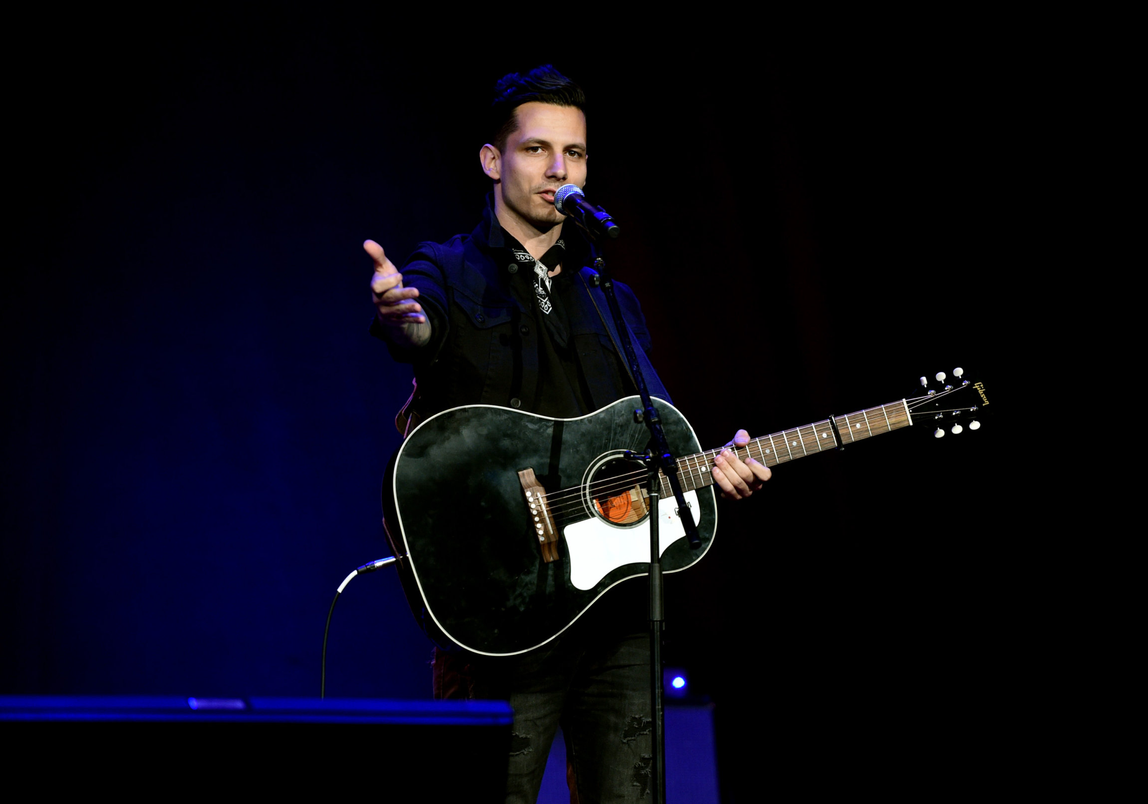 NASHVILLE, TN - MAY 08: Musical artist Devin Dawson performs onstage during the 2017 AIMP Nashville Awards on May 8, 2017 in Nashville, Tennessee. (Photo by John Shearer/Getty Images for AIMP Nashville)