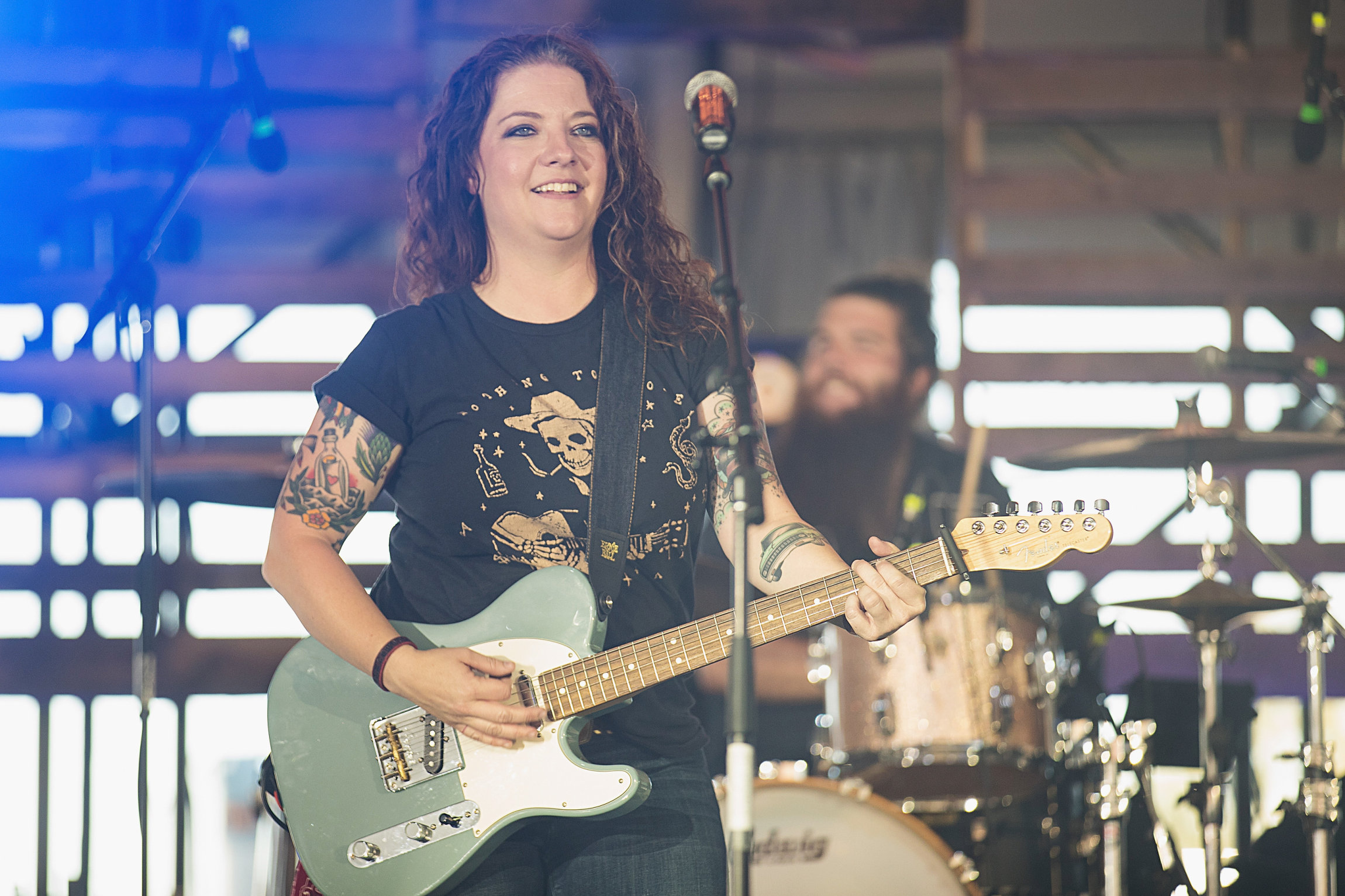 GEORGE, WA - JULY 28: Ashley McBryde performs on the Next from Nashville stage during the Watershed Music Festival at the Gorge Amphitheatre on July 28, 2017 in George, Washington. (Photo by Mat Hayward/Getty Images)