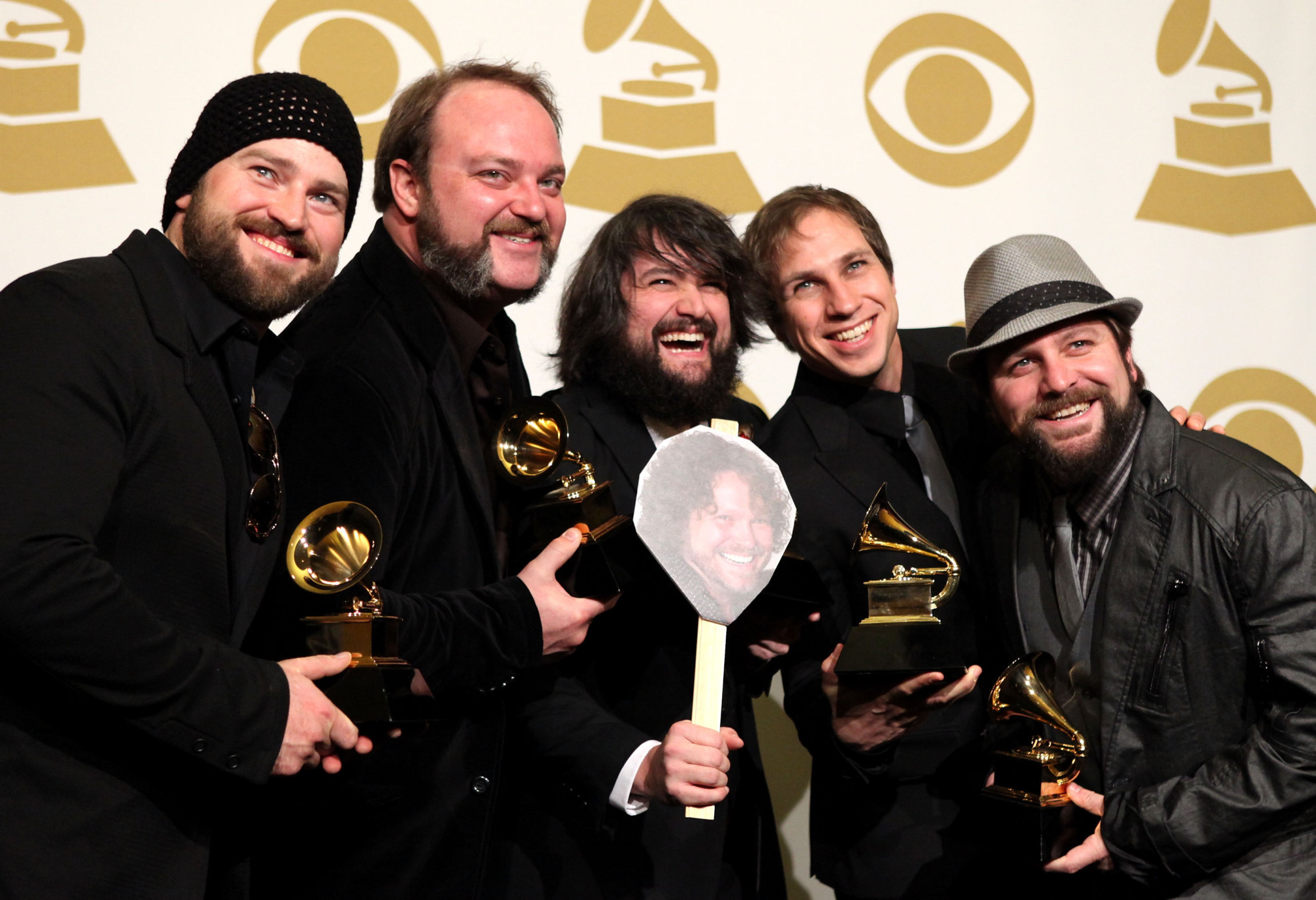 The Zac Brown Band poses in the press room at The 53rd Annual GRAMMY Awards held at Staples Center on February 13, 2011 in Los Angeles, California. (Photo by Michael Tran/FilmMagic)