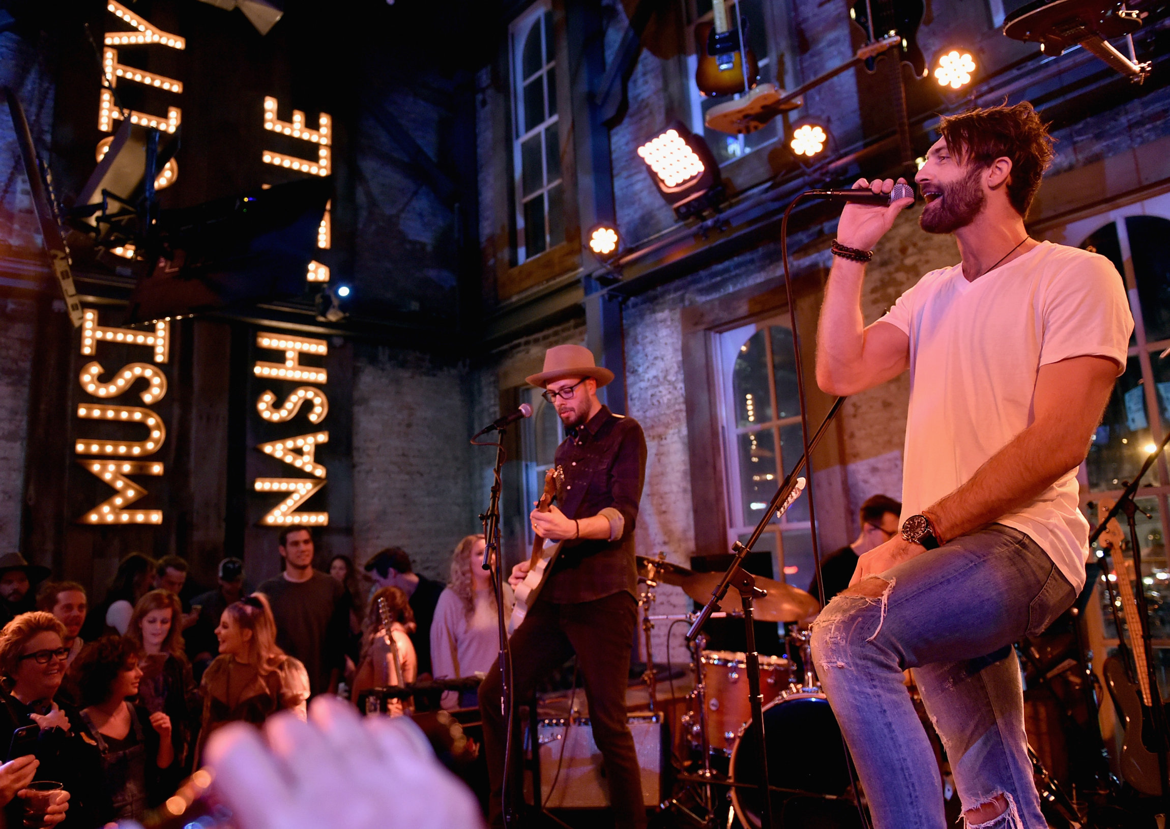 NASHVILLE, TN - JANUARY 14: Ryan Hurd performs onstage during the Nashville Opening of Dierks Bentley's Whiskey Row on January 14, 2018 in Nashville, Tennesse (Photo by John Shearer/Getty Images for Dierks Bentley's Whiskey Row Nashville)