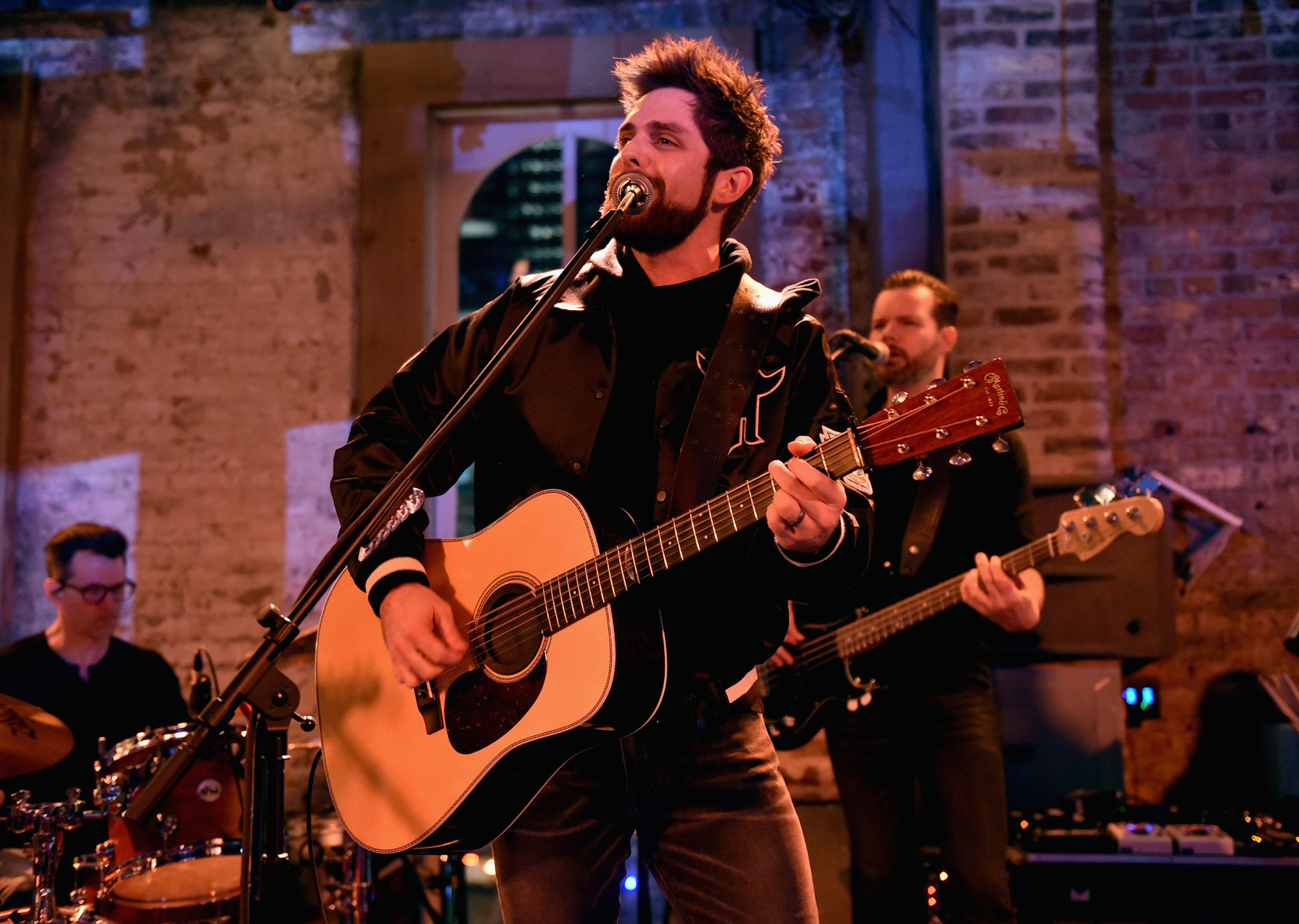 NASHVILLE, TN - JANUARY 14: Thomas Rhett performs onstage during the Nashville Opening of Dierks Bentley's Whiskey Row on January 14, 2018 in Nashville, Tennesse (Photo by John Shearer/Getty Images for Dierks Bentley's Whiskey Row Nashville)