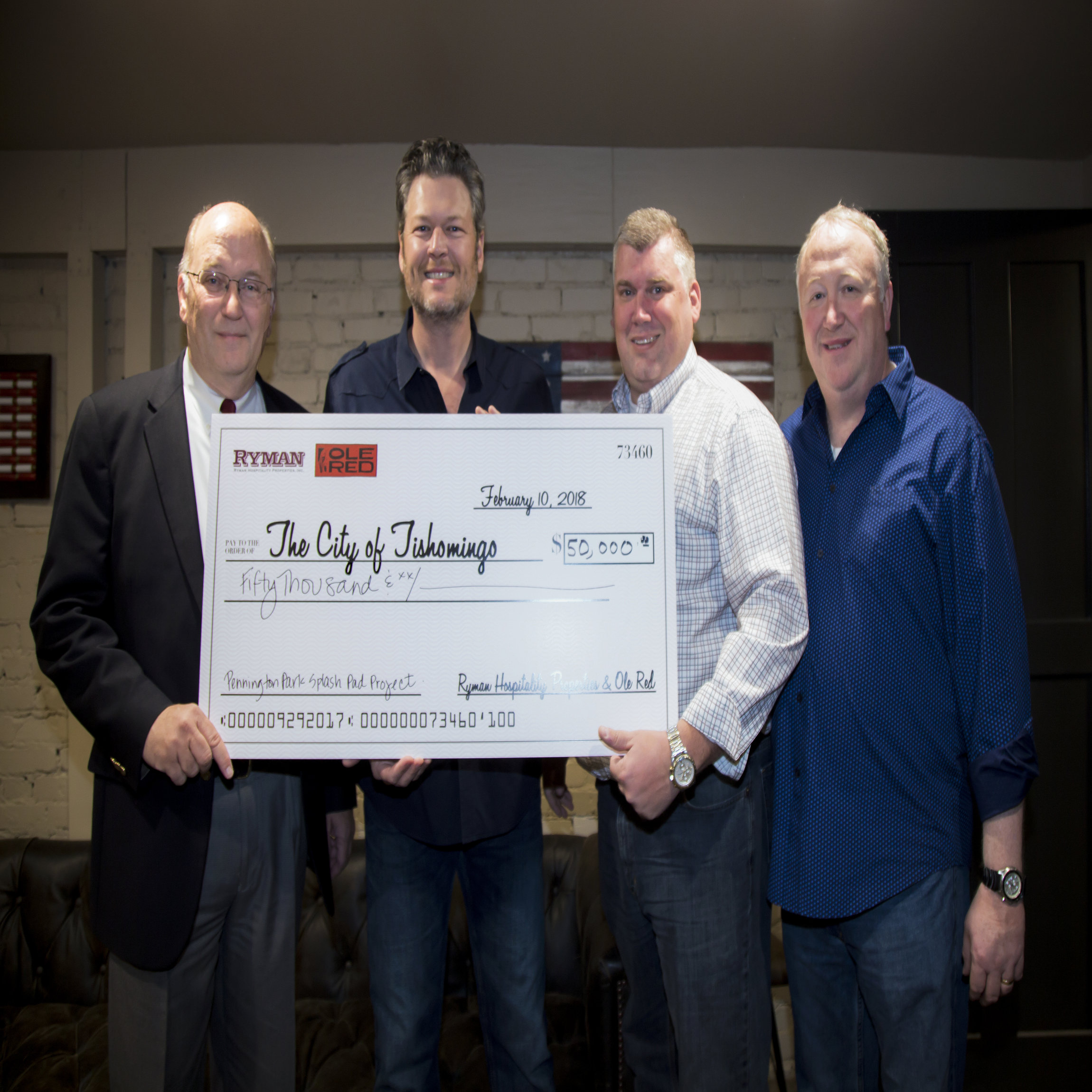 City of Tish Check Presentation